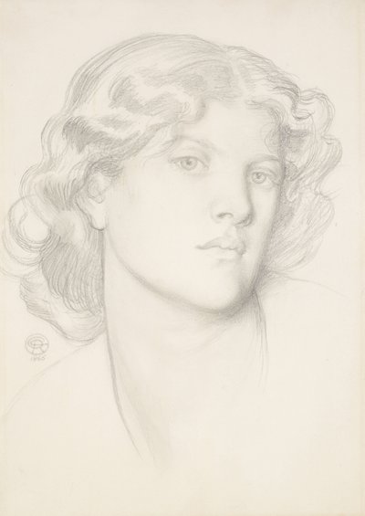 Der blaue Laube von Dante Gabriel Charles Rossetti